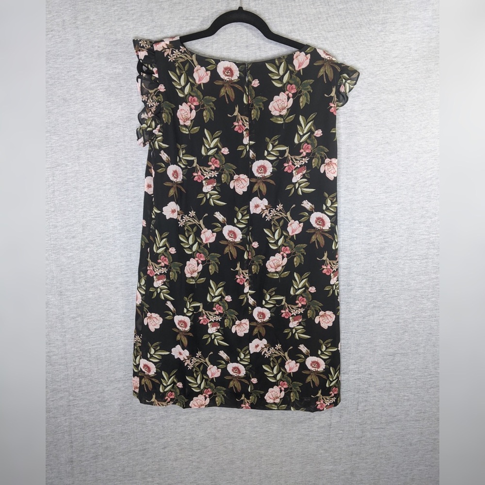 👯♀️Host Pick⚡️TahariFloral RuffleTrimDress - Picture 5 of 8